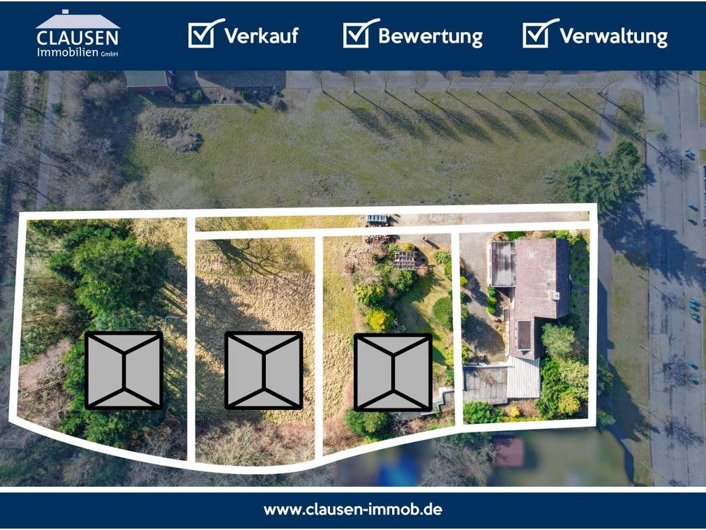 Ein Bild des Referenzobjekts Grundstück Wohnen