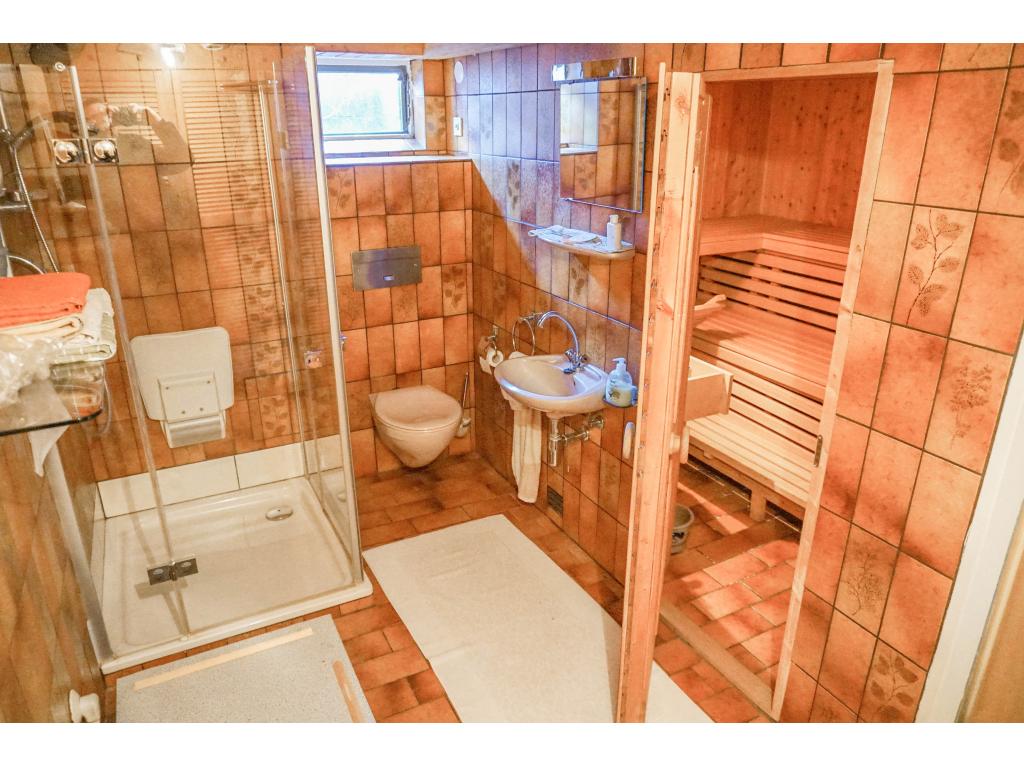 Sauna im Keller