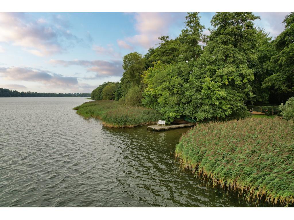 Einfamilienhaus: Privatsteg am Belauer See
