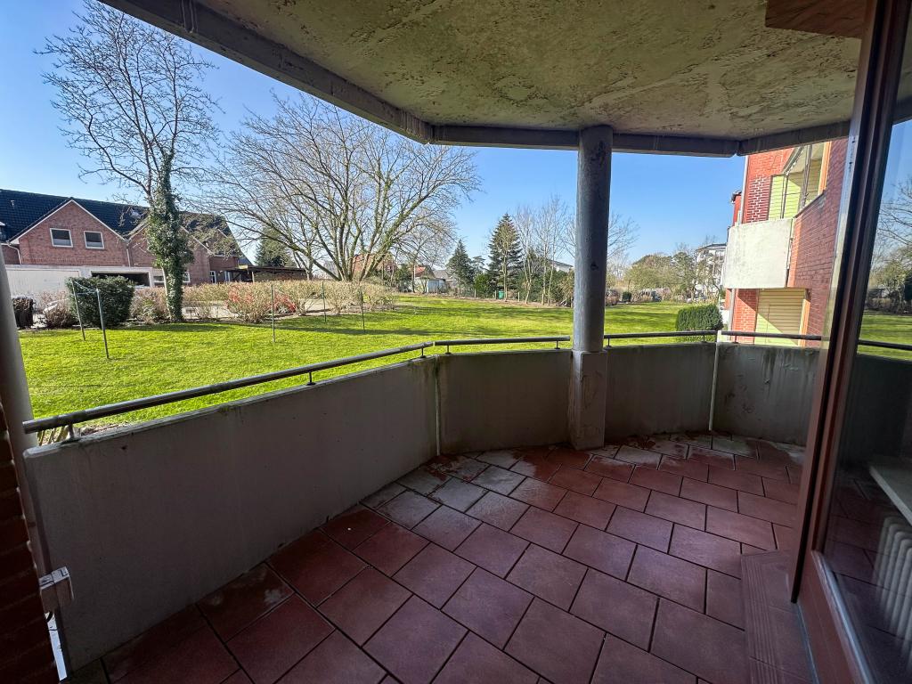 4 Zimmer Wohnung: Balkon