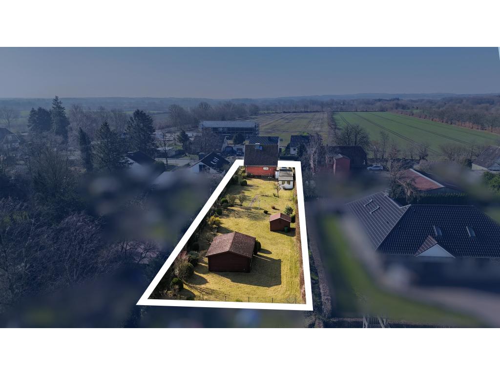 Einfamilienhaus: Luftbild 1