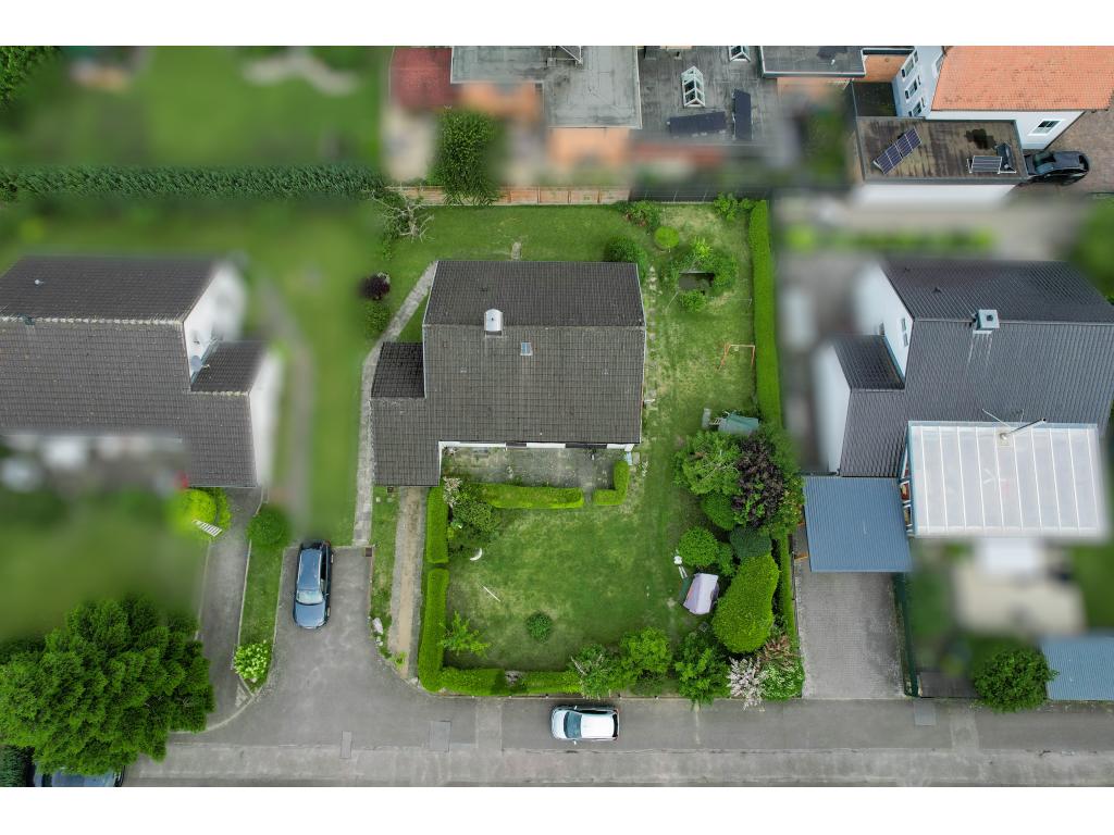 Einfamilienhaus: Luftbild