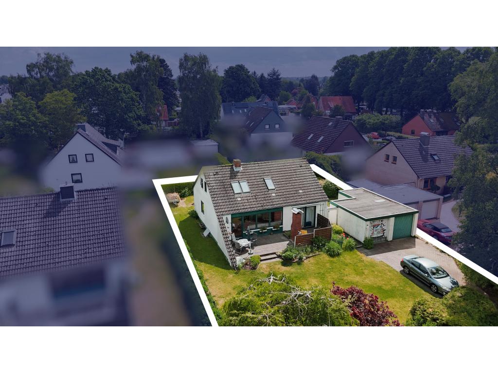 Einfamilienhaus: Luftbild 2