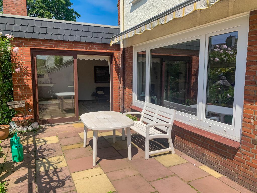 Reihenhaus: Terrasse