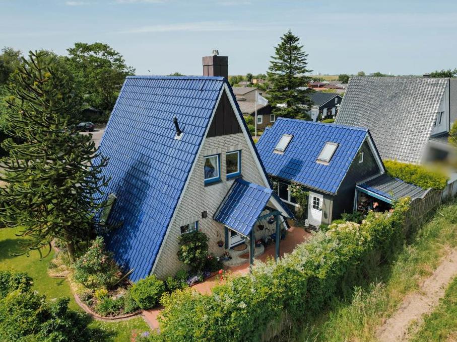 Einfamilienhaus: Rückansicht des Hauses