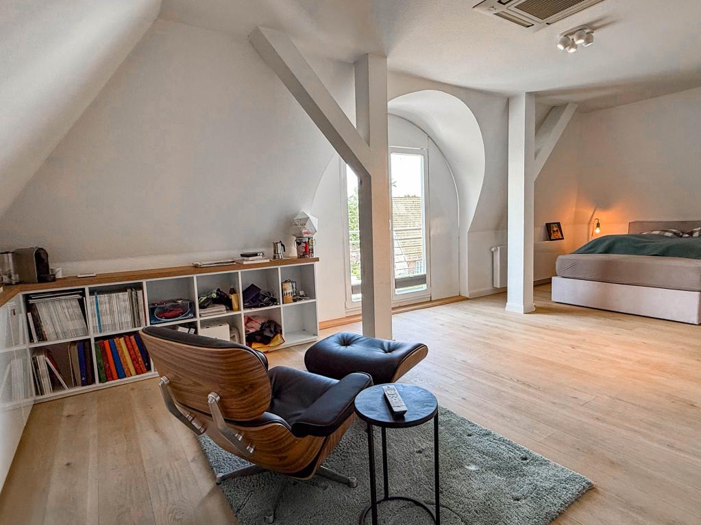 Villa: Beispiel Schlafzimmer im DG