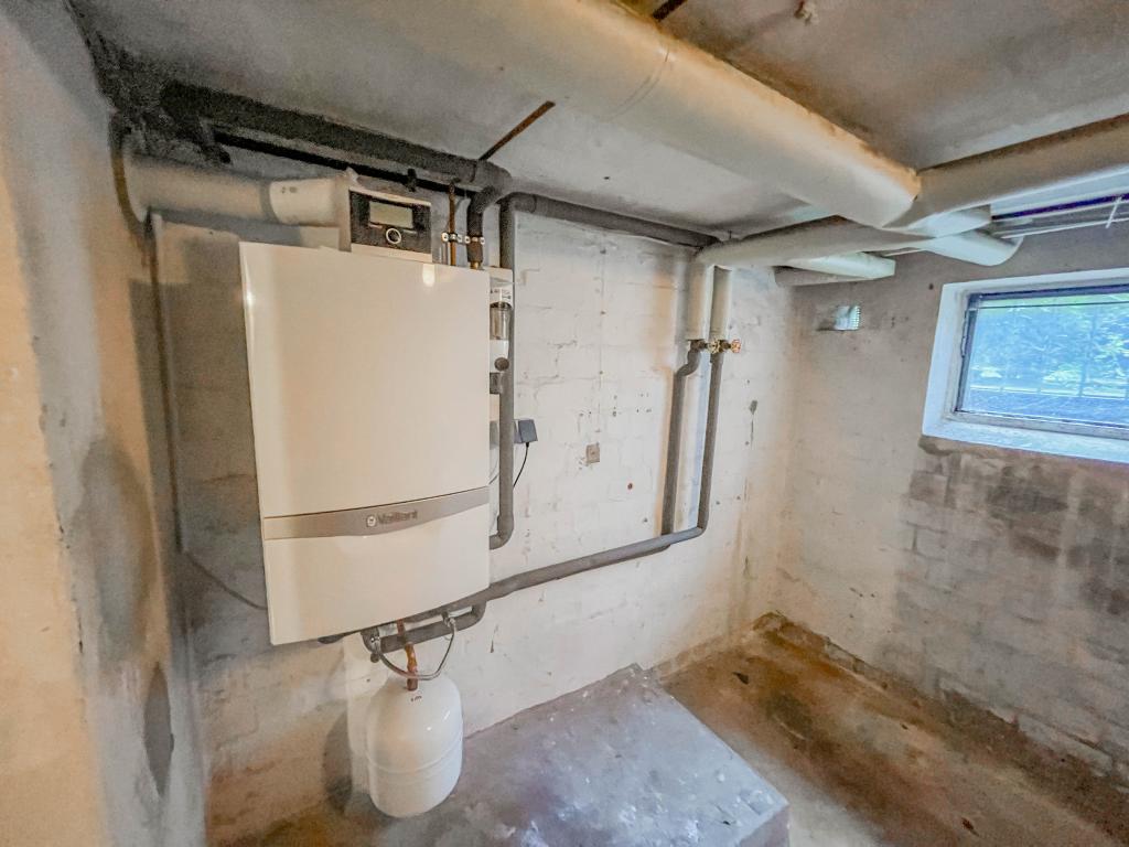 Einfamilienhaus: Heizungsraum