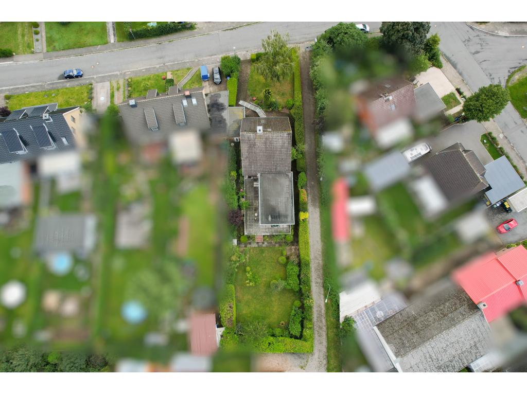 Einfamilienhaus: Vogelperspektive