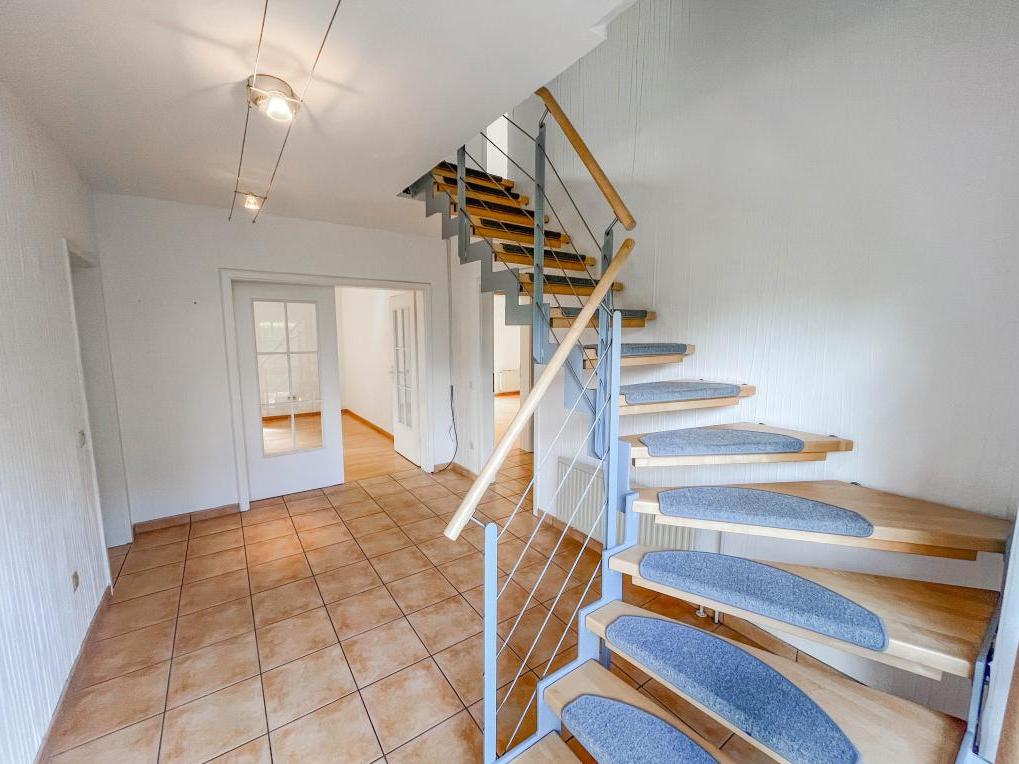 Einfamilienhaus: freundlicher Eingangsbereich