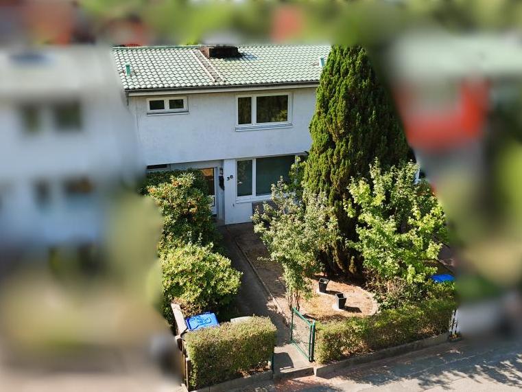 Reihenhaus: Vorderansicht