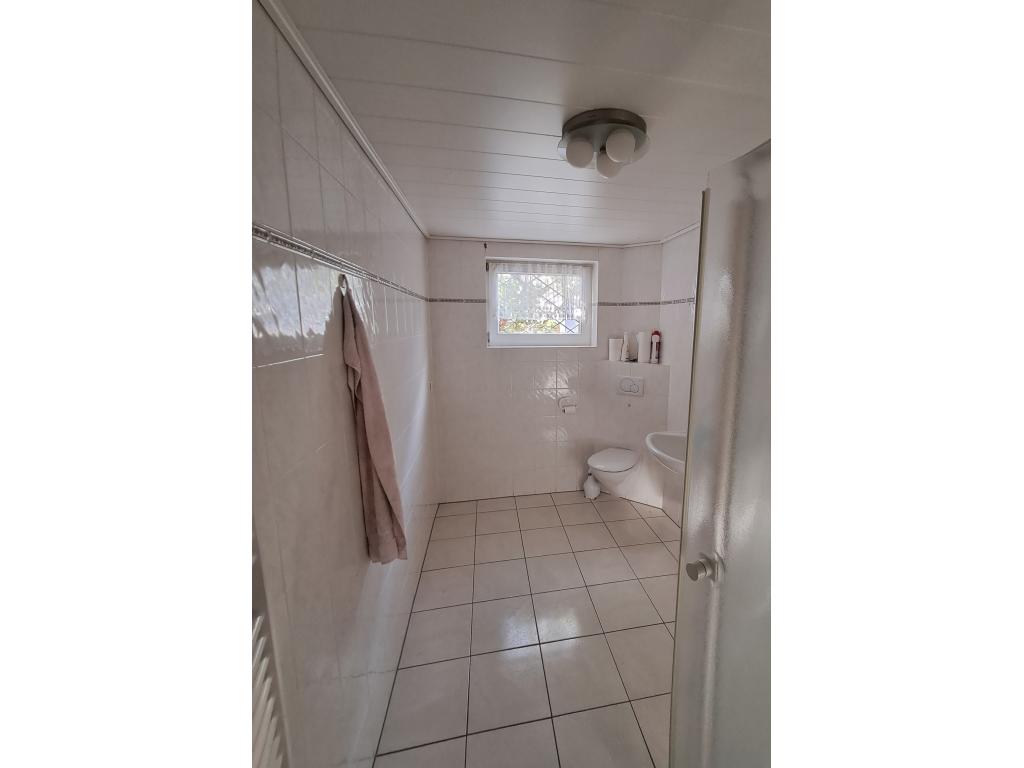 Einfamilienhaus: Bad mit Dusche