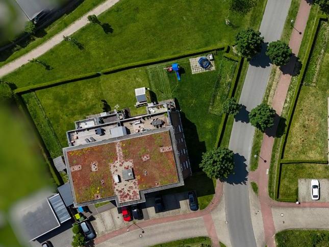 Mehrfamilienhaus: Vogelperspektive