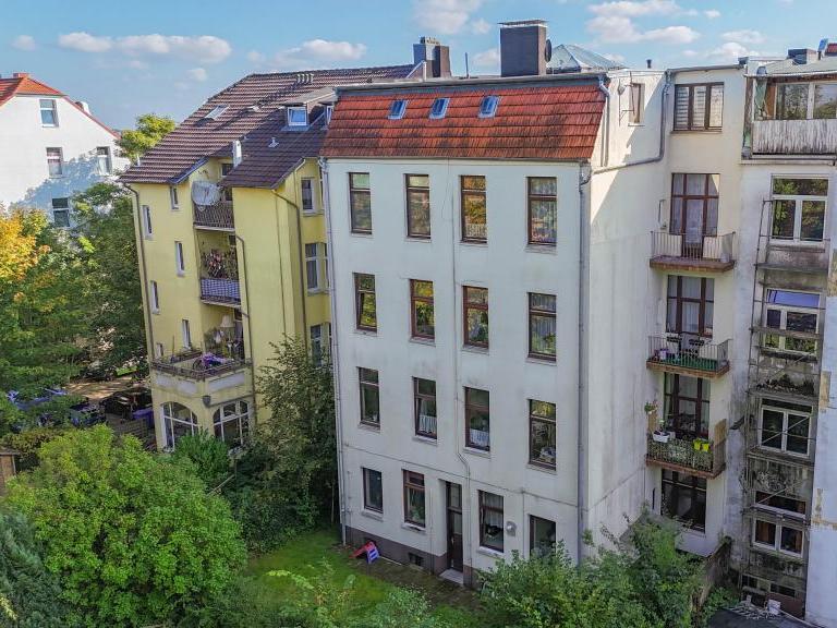Mehrfamilienhaus: Rückansicht