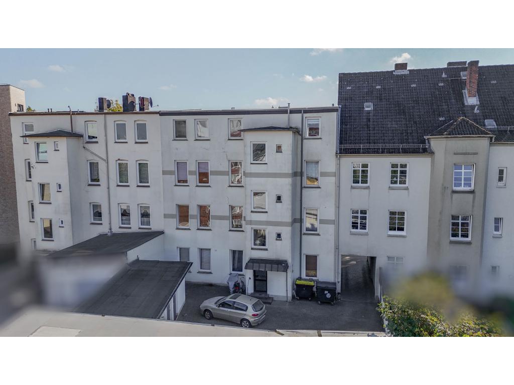 Rückansicht Mehrfamilienhaus: Rückansicht
