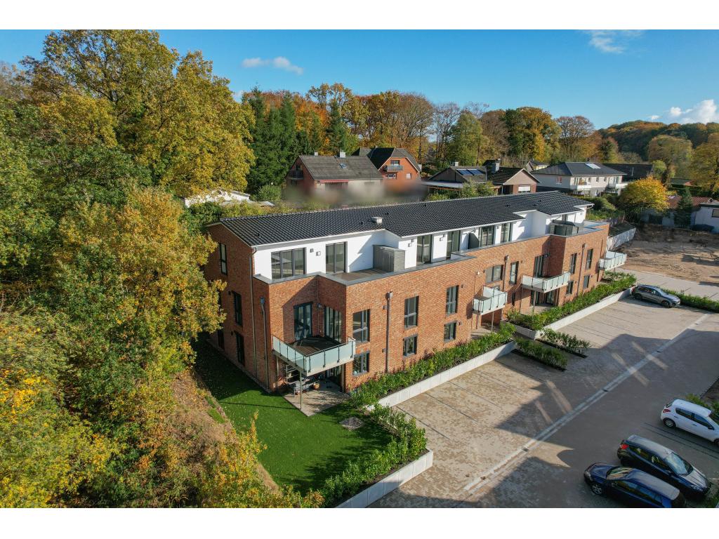 4 Zimmer Wohnung: Seitenansicht Penthouse