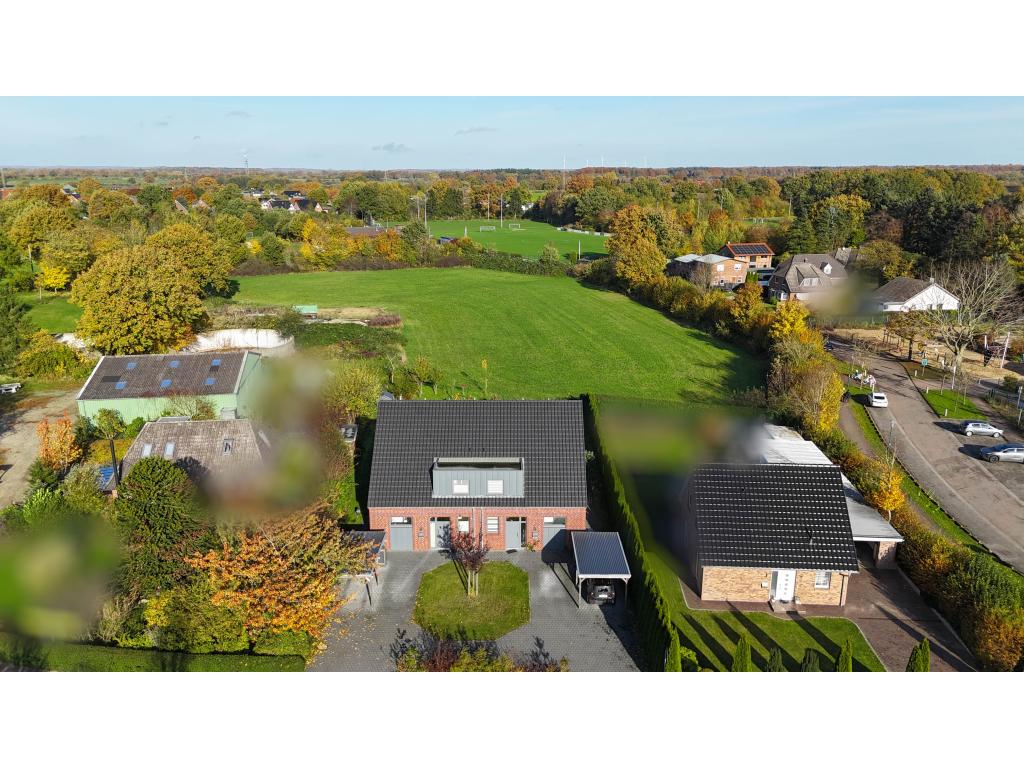 Doppelhaushälfte: Tolle Feldrandlage