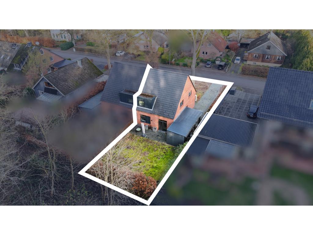 Rückansicht / Grundstück Doppelhaushälfte: Rückansicht / Grundstück