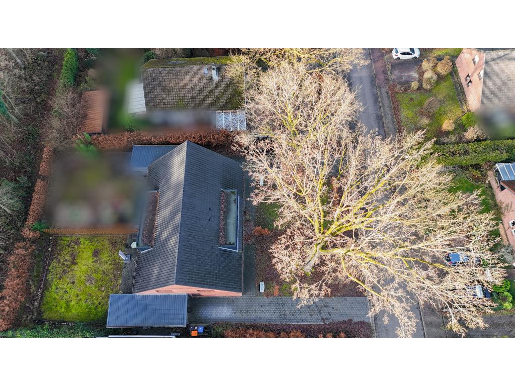 Vogelperspektive Doppelhaushälfte: Vogelperspektive