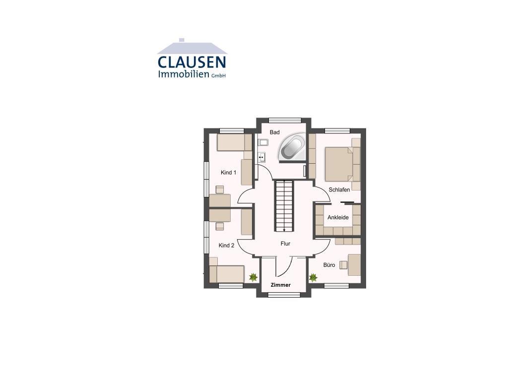 Grundriss DG Doppelhaushälfte: Grundriss DG