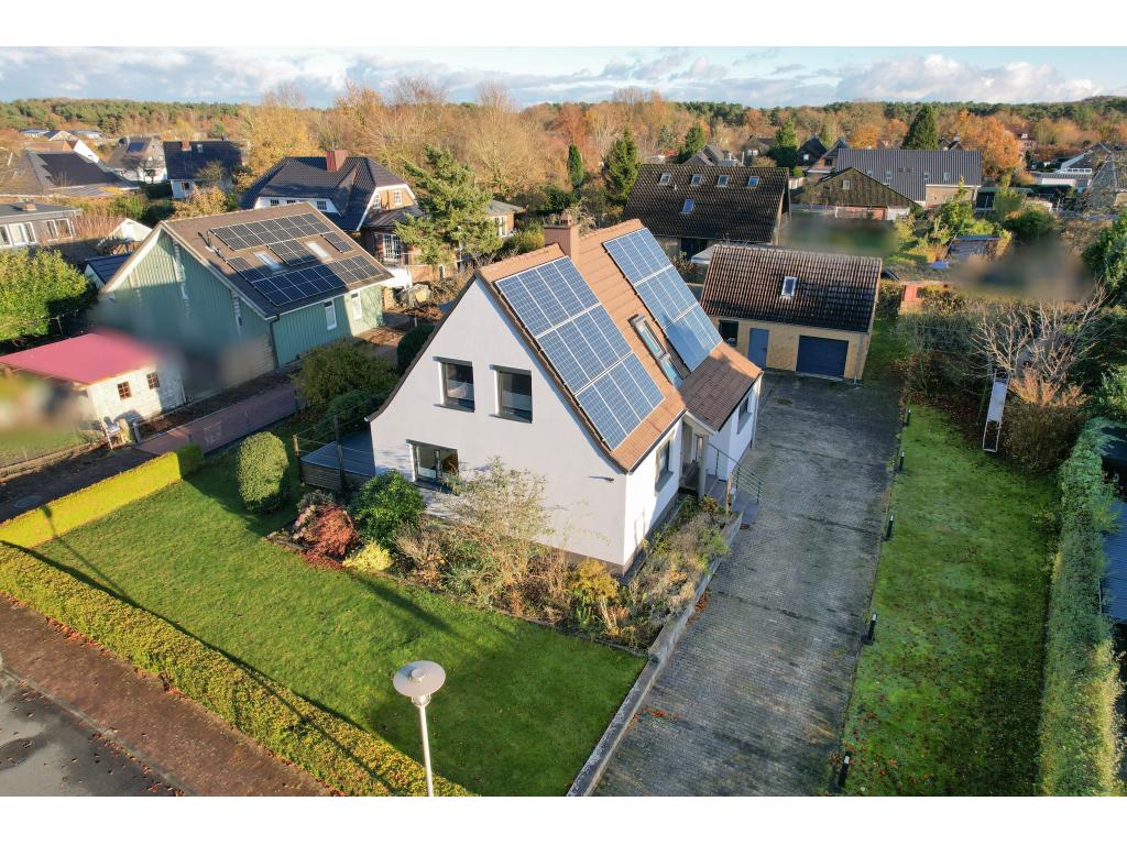 Seitenansicht Einfamilienhaus: Seitenansicht