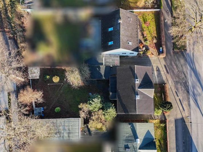 Einfamilienhaus: Vogelperspektive