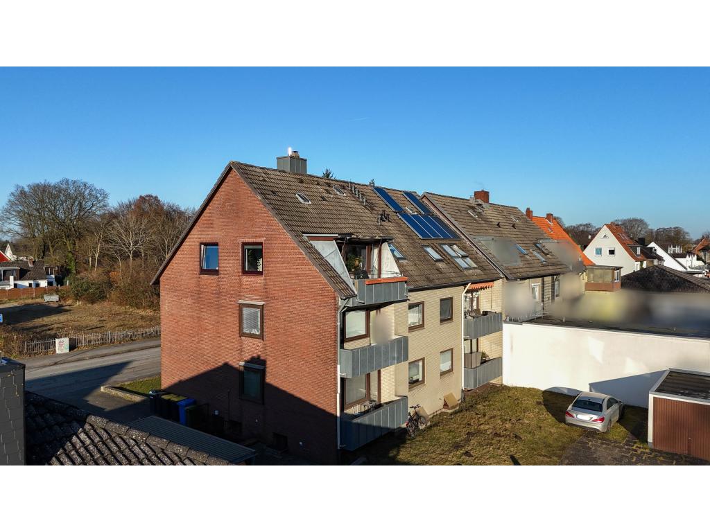 Seitenansicht Mehrfamilienhaus: Seitenansicht