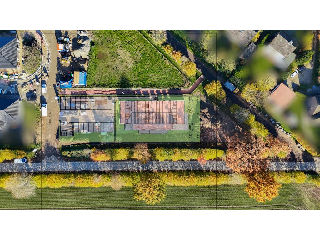 Lageplan Bauvorhaben 3 Zimmer Wohnung: Lageplan Bauvorhaben