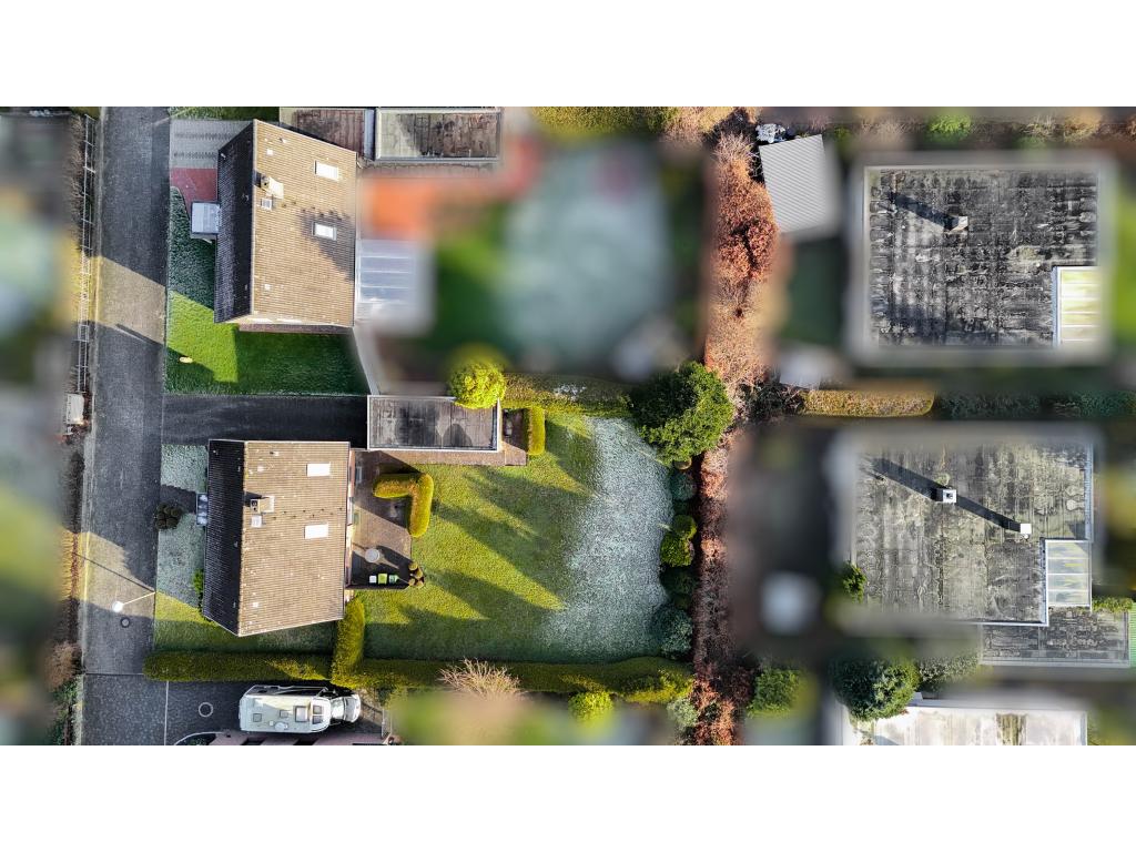 Einfamilienhaus: Vogelperspektive