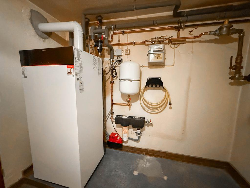 Einfamilienhaus: Heizungsraum