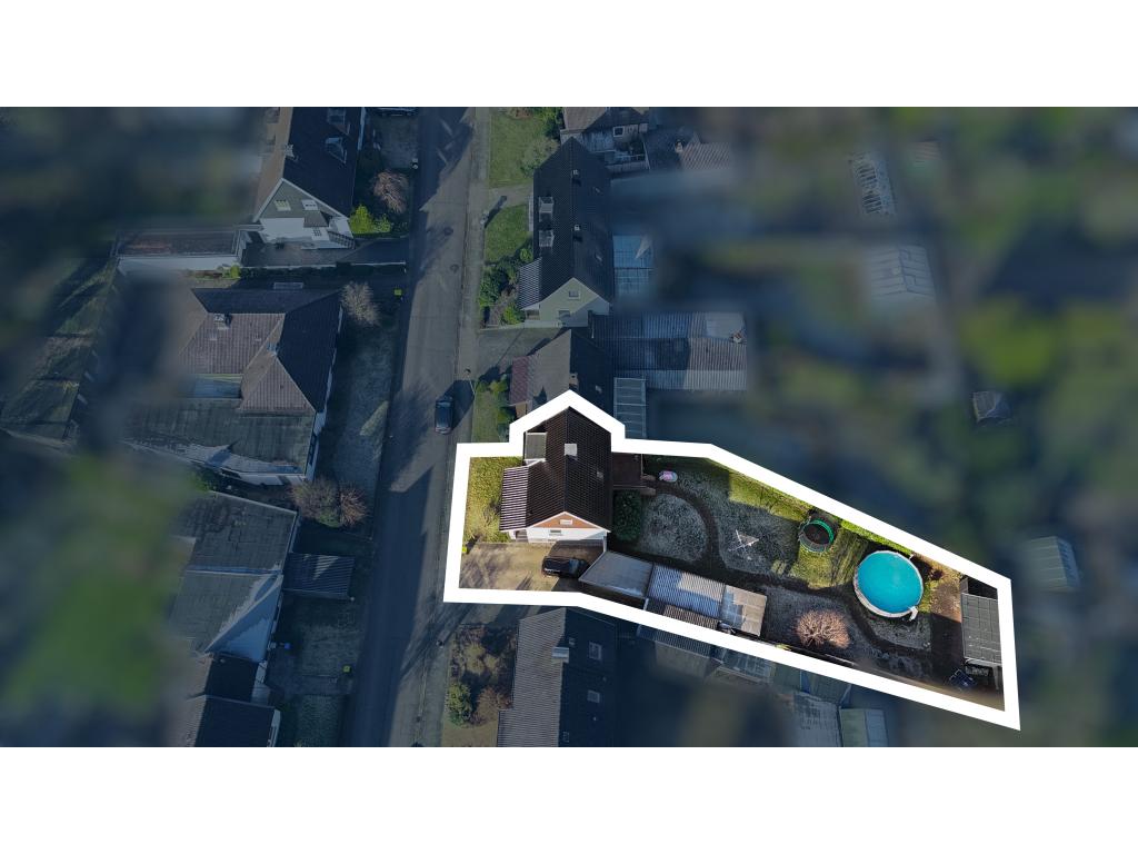 Doppelhaush&auml;lfte: eingezeichnetes Grundst&uuml;ck