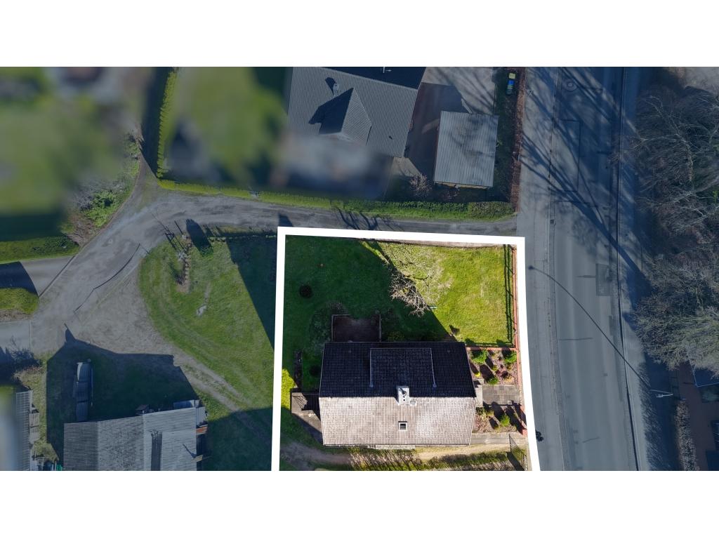 eingezeichnetes Grundstück Einfamilienhaus: eingezeichnetes Grundstück