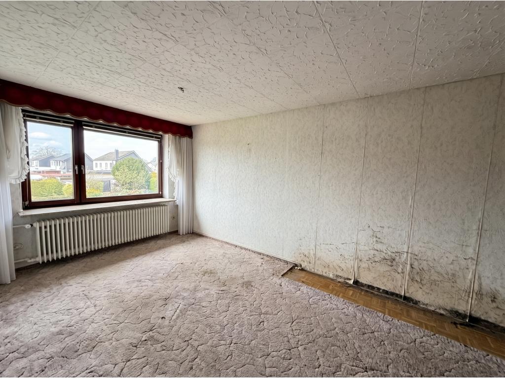 Doppelhaush&auml;lfte: Schlafzimmer DG