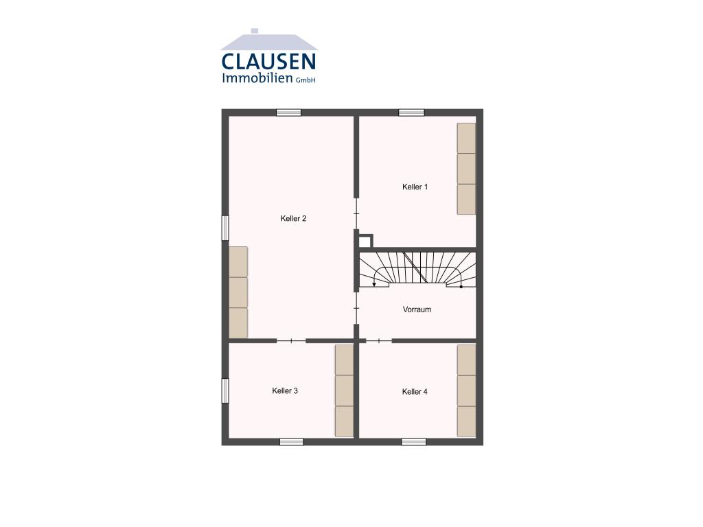 Einfamilienhaus: Grundriss KG