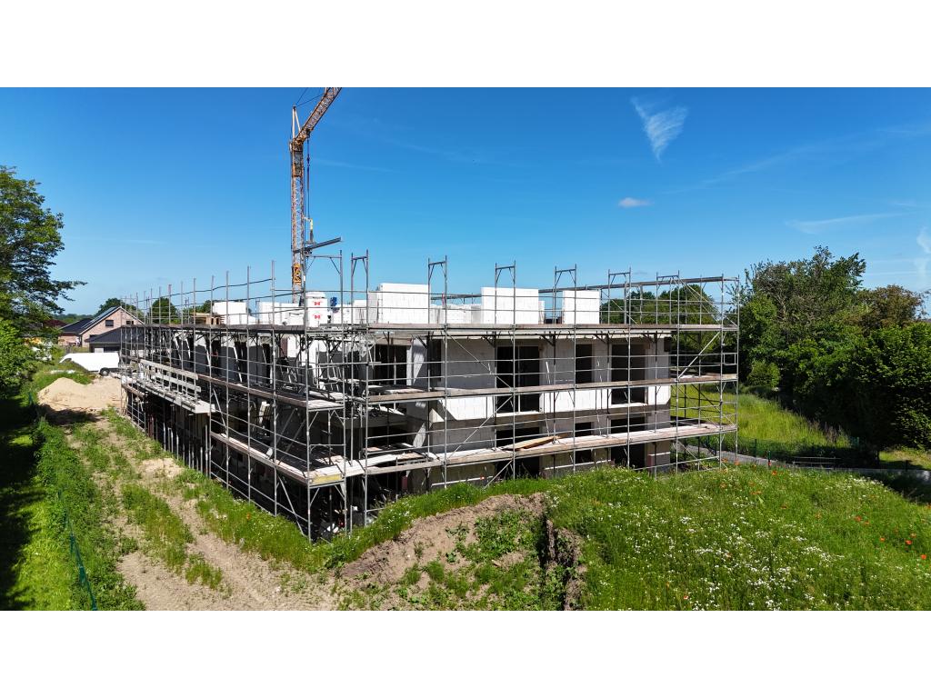 Rückansicht 3 Zimmer Wohnung: Rückansicht