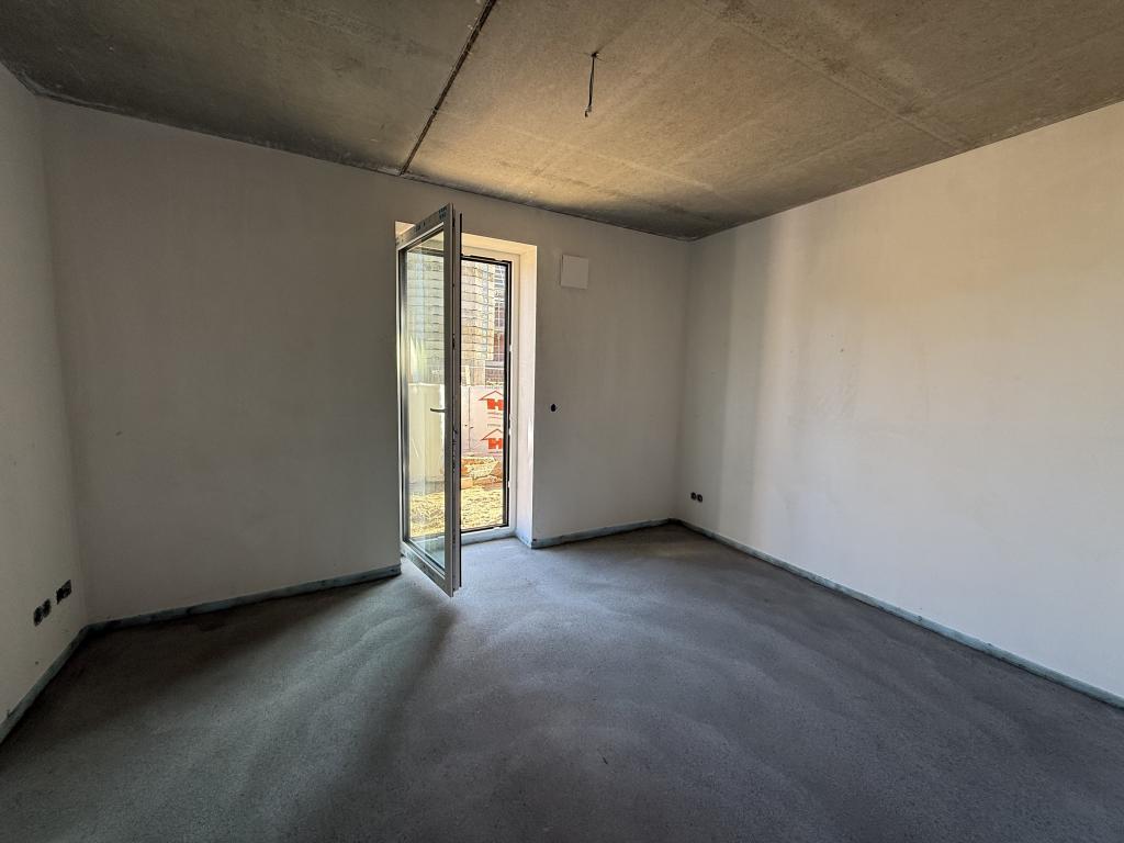 3 Zimmer Wohnung: Schlafraum im Rohbau