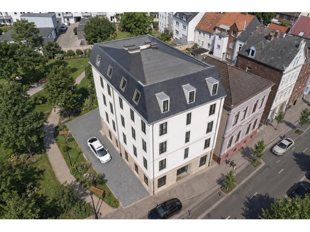 Visualisierung - Ansicht von oben Hotel: Visualisierung - Ansicht von oben