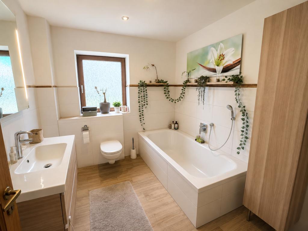 Badezimmer im EG Einfamilienhaus: Badezimmer im EG