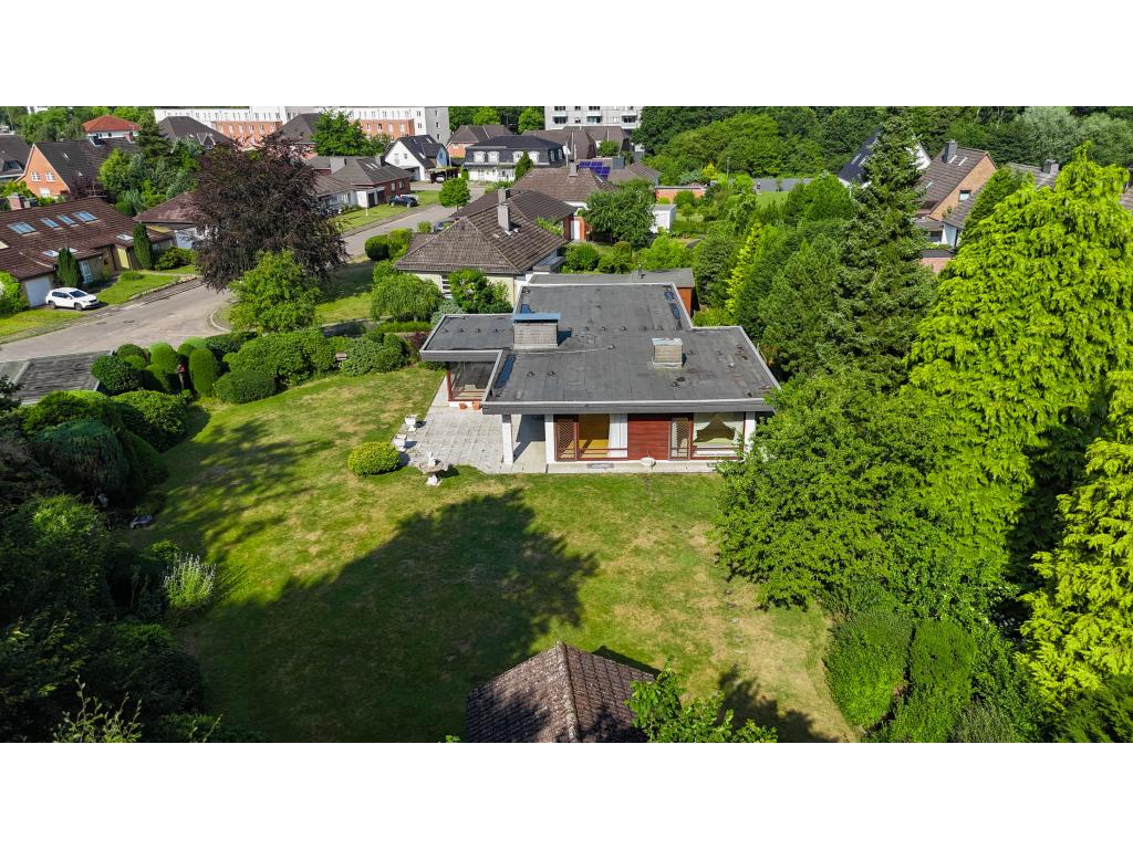 Rückansicht - Garten Einfamilienhaus: Rückansicht - Garten