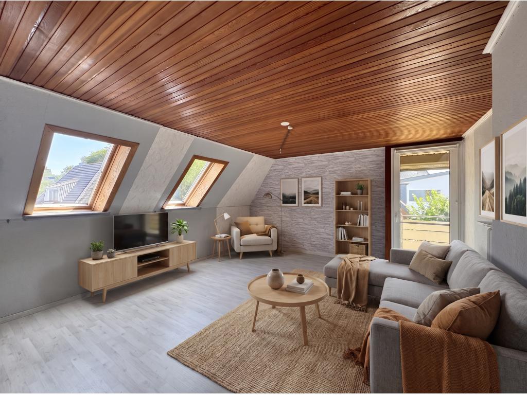 Einfamilienhaus: Zimmer 1 DG- digitales Staging