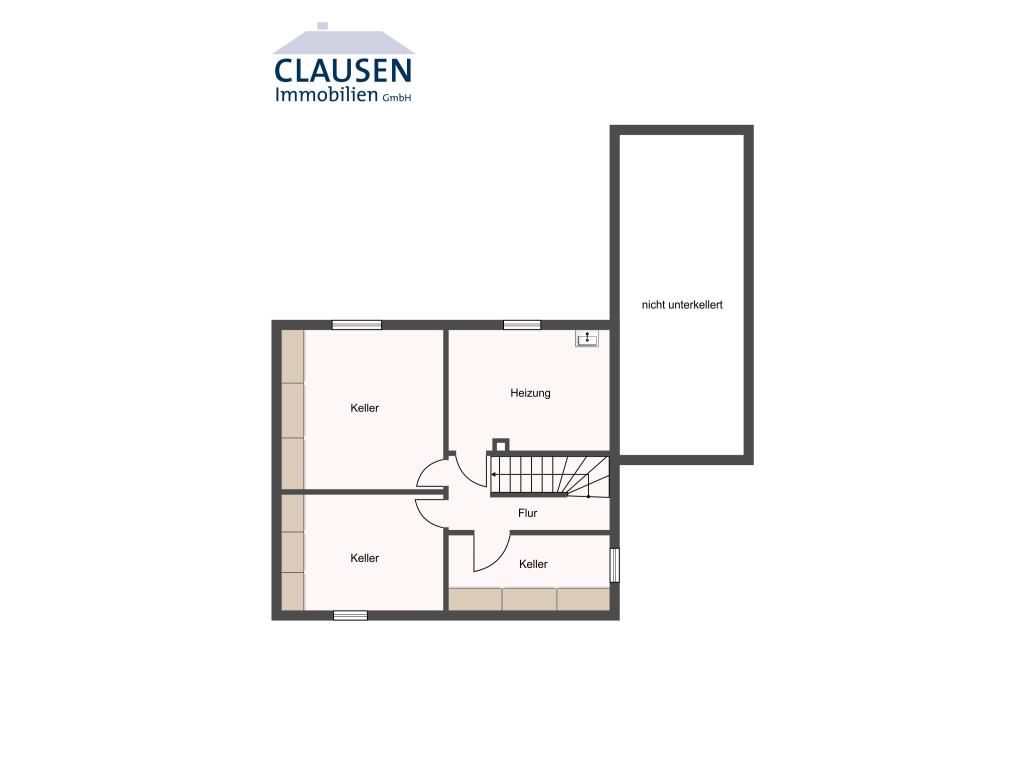 Grundriss - Kellergeschoss Einfamilienhaus: Grundriss - Kellergeschoss