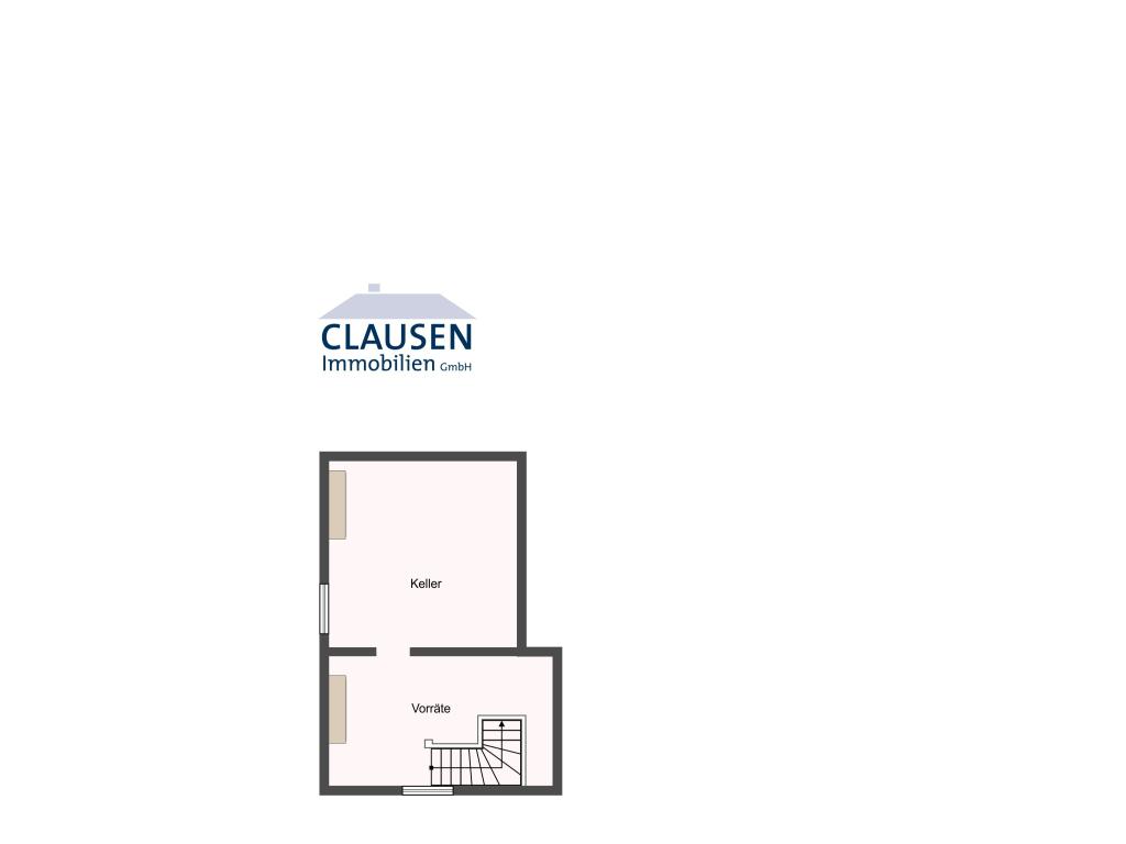Einfamilienhaus: skizzierter Grundriss KG