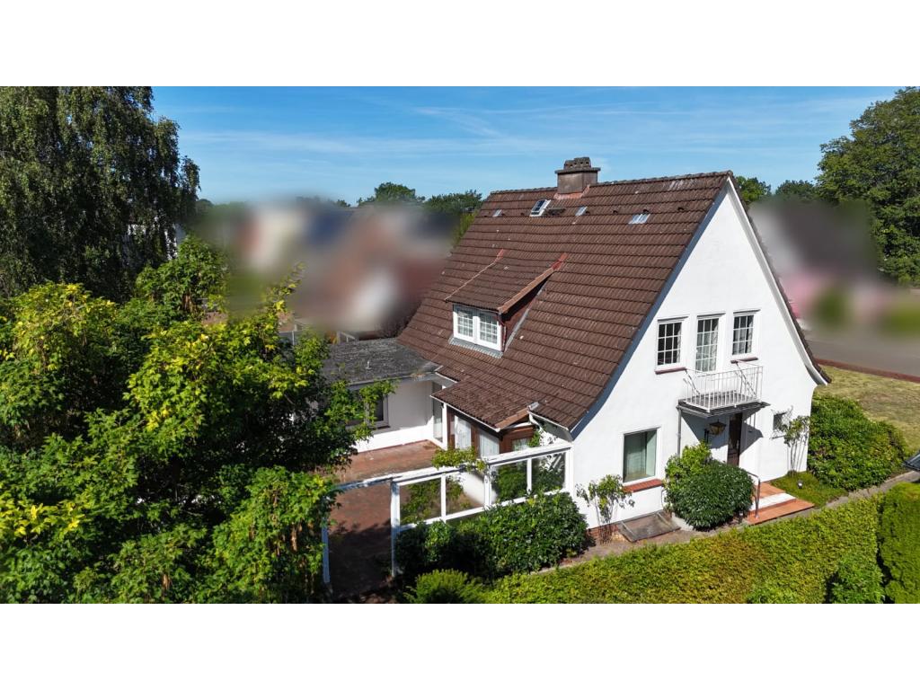 Einfamilienhaus: Seitenansicht