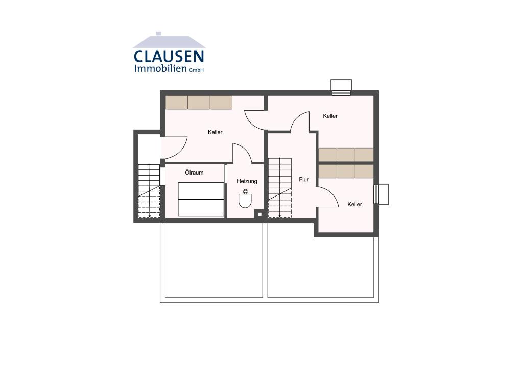 Einfamilienhaus: Grundriss KG