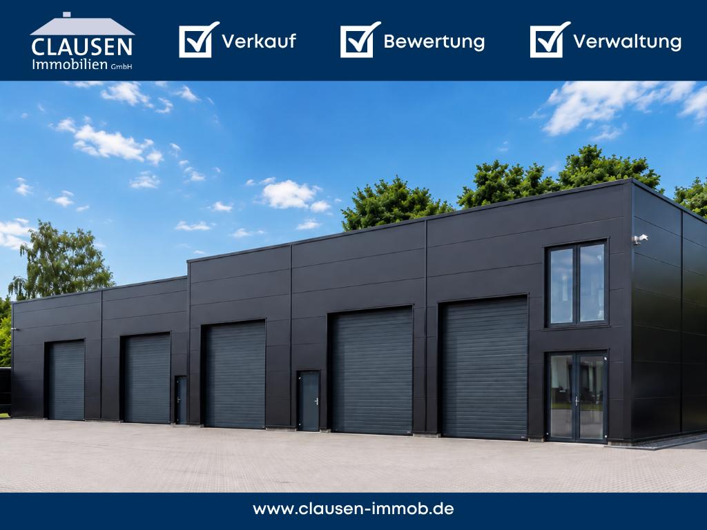 Halle/Lager: Gewerbehalle in Neum&uuml;nster!