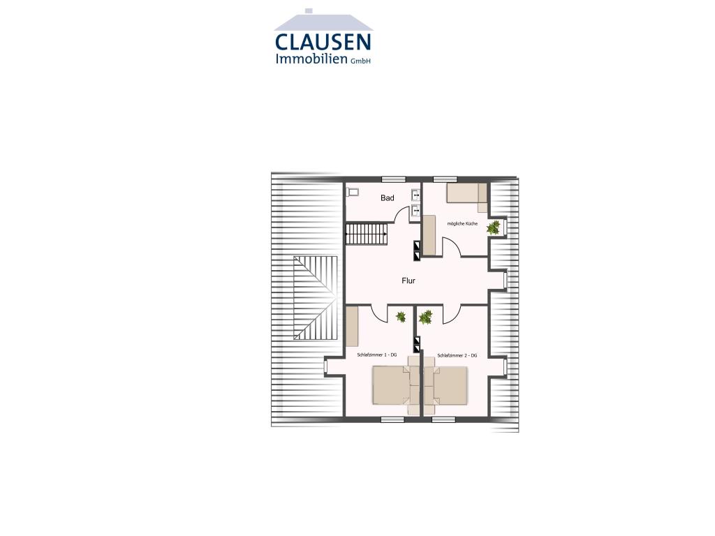 Grundriss DG Villa: Grundriss DG