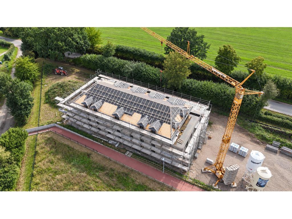 Baustellenupdate - Vogelperspektive 3 Zimmer Wohnung: Baustellenupdate - Vogelperspektive