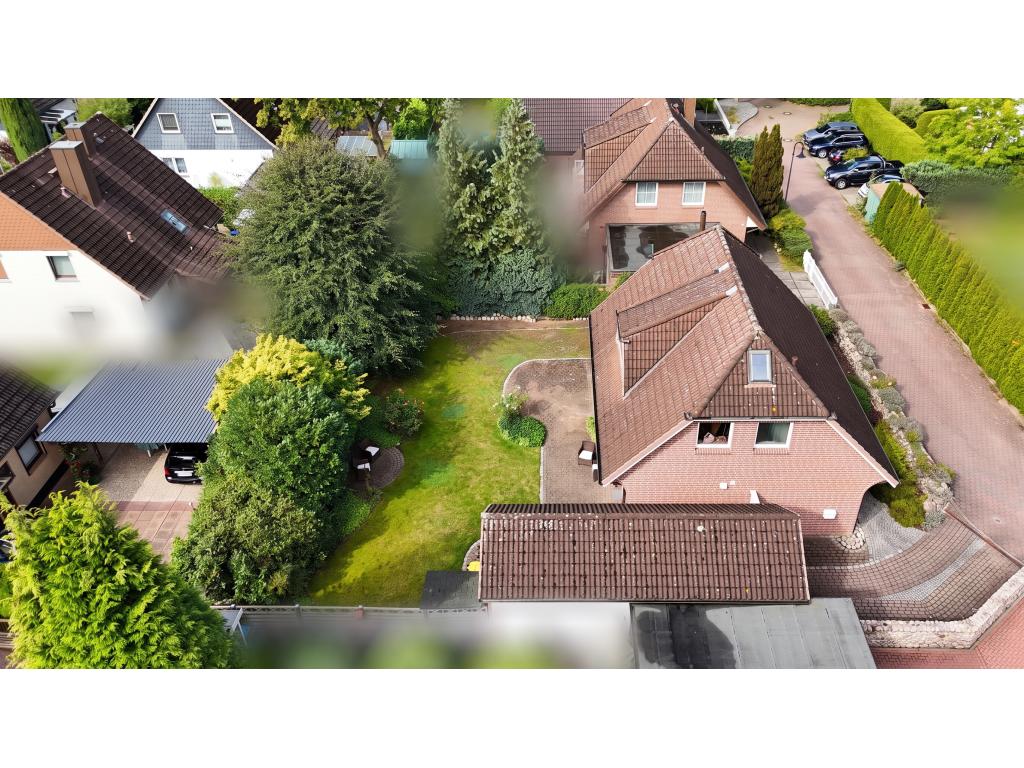 Einfamilienhaus: Seitenansicht